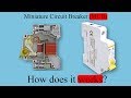 Miniature circuit breaker mcb how does it work