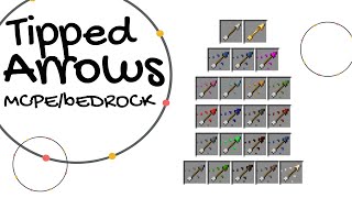 Minecraft Bedrock Tipped Arrows