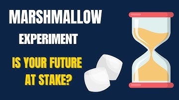 The Marshmallow Test 🍬 The Experiment That Reveals Your Self-Control