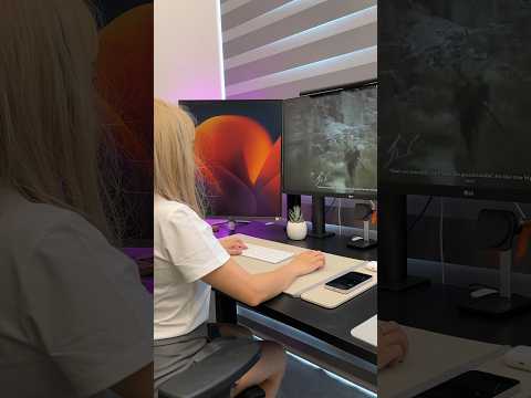 Upgrade your gaming setup with the ALTI Wireless Charging Desk Mat! 🌟 #chargingstation #gamergirls