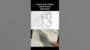Animating an Expression Change on Paper