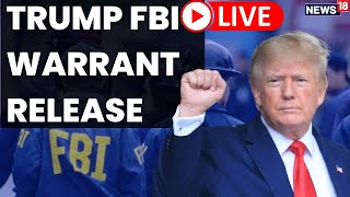 Trump Latest News | USA News Live | FBI Raid Of Mar-A-Lago | Mar-A-Lago Raid Live | English News