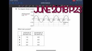 IGCSE Physics Paper 2 - June 2018 - 0625/23/M/J/18 Q18 SOLVED