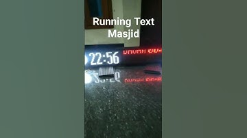 Running Text Jam Waktu Sholat, Edisi Kemerdekaan 78.Merah Putih