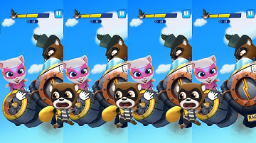 Talking Tom Hero Dash Special Event Lunar Explorar Angela Android iOS Gameplay #talkingtom