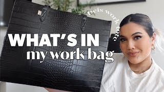 WHAT'S IN MY WORK BAG 2022 | Everyday Bag Essentials