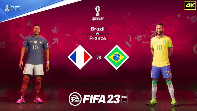 FIFA 23 - Argentina 🇦🇷 vs 🇧🇷Brasil  Copa do Mundo Qatar 🇶🇦2022 Final🏆  