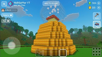 Block Craft 3D: Building Simulator Games For Free Gameplay#2546 (iOS & Android)| Snowball House 🏠