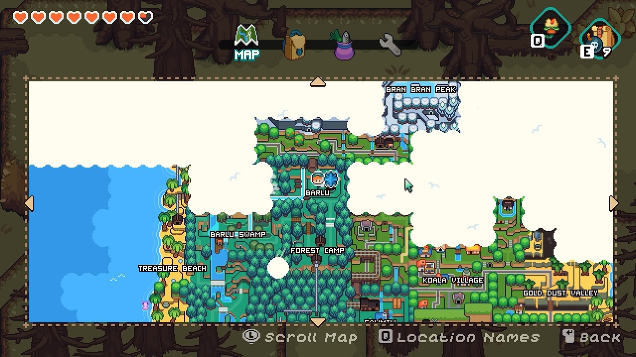 Under The Island trumpet and barlu forest gear artifact location (Guide)