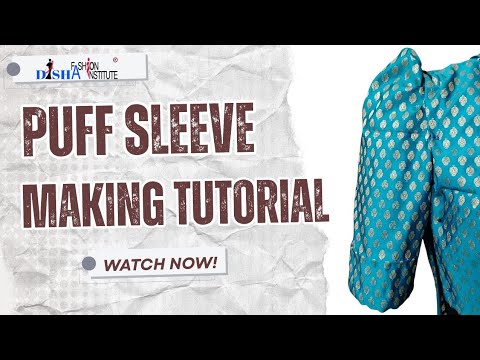 Puff Sleeve Tutorial 🧵Puff Sleeve Making Tutorial | Easy Pattern, Cutting & Stitching ...