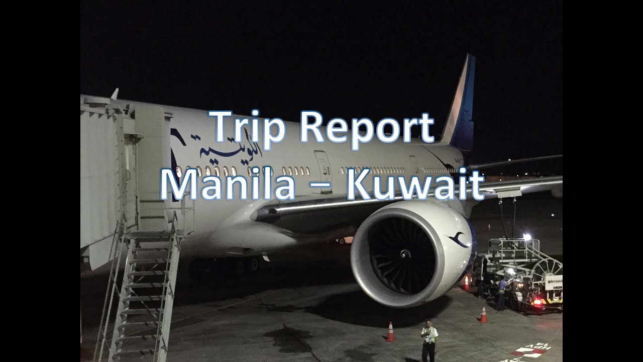 manila to kuwait travel time