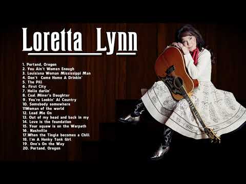 Loretta Lynn Greatest Hits (Full Album) - Loretta Lynn Best Country Music Songs