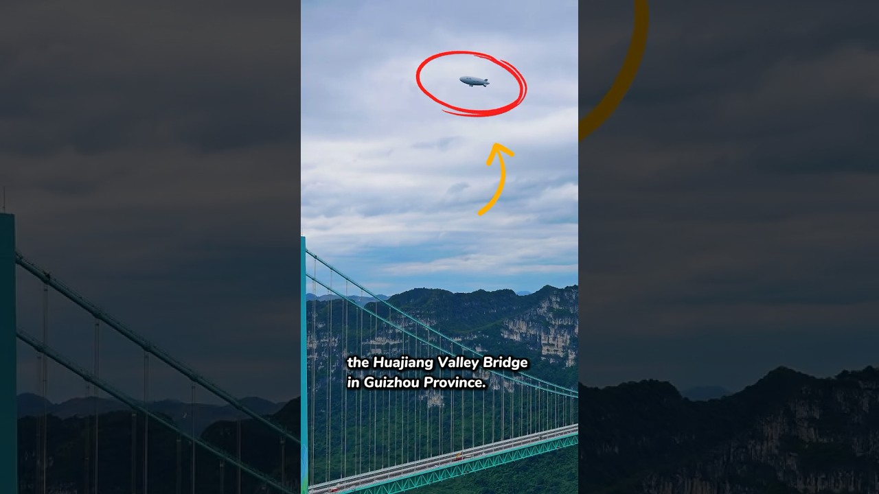 The "Xiangyun" AS700 manned airship made in Hubei 