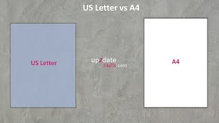 Paper sizes: A4 vs US Letter