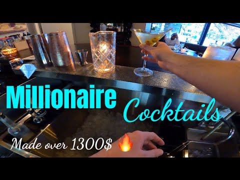 Bartender Pov: I Made Over 1300 Making Cocktails For Millionaires