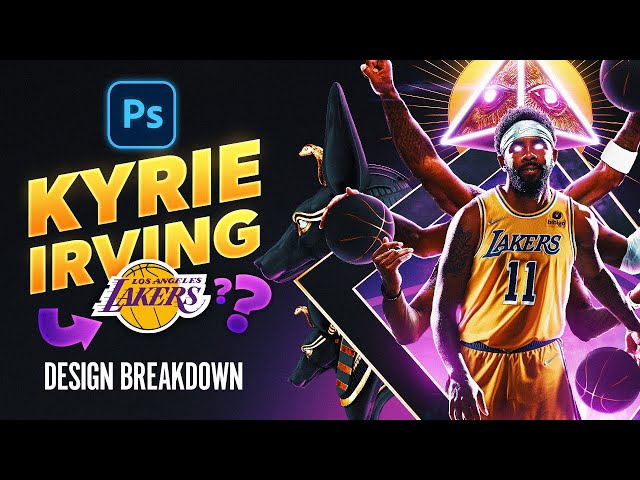 lakers graphic design