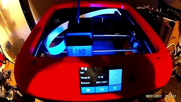 Flashforge Finder MODS - install heated bed 220x220mm