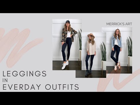 Yoga Pants Outfit Ideas Without Looking Like You're Going to the Gym -  Merrick's Art