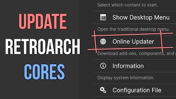 how to update retroarch cores