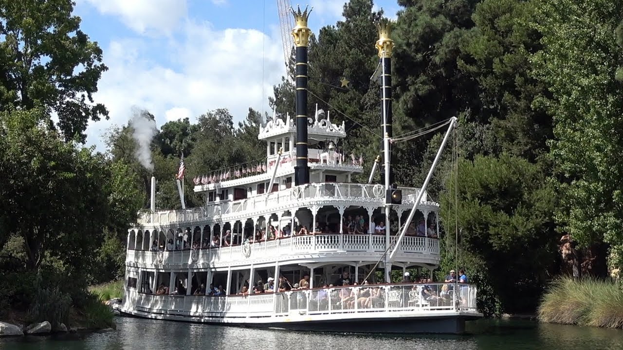 mark twain riverboat track