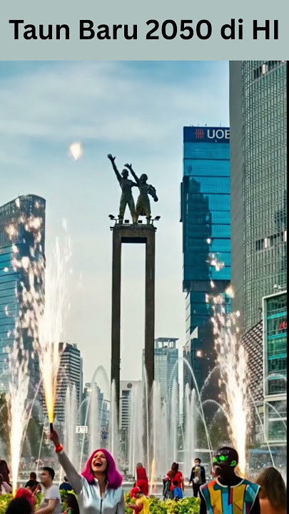 BOCORAN dari Masa Depan! Pesta Tahun Baru 2050 di Jakarta! 🚀