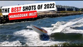 BEST OF MANASQUAN INLET 2022  The BEST Boat Shots Wins and Fails