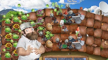 HIDDEN PUZZLE: SQUIRREL + INTRO + UPSELL PLANTS VS ZOMBIES MOD REAL LIFE