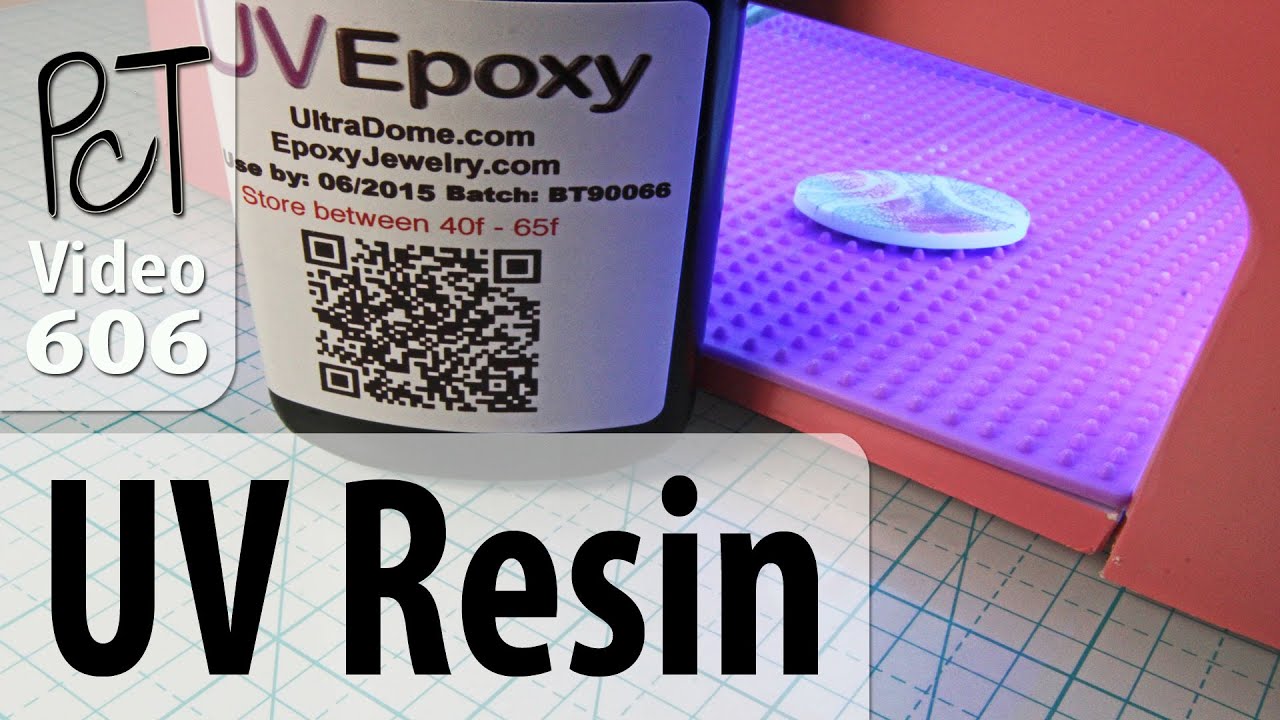 UV Epoxy Resin (Ultradome) on Polymer Clay 
