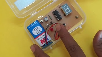 Single digit object counter