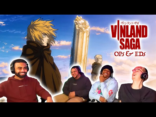 ABSOLUTELY SPECTACULAR! MUSICIANS First Time Reacting To Vinland Saga Openings u0026 Endings class=