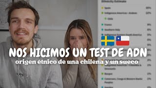 Nos hicimos un TEST de ADN  | origen étnico de una chilena  y un sueco