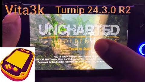 Vita3k v12 using new turnip driver 24.3.0 R2 on Ayn Odin 2 pro