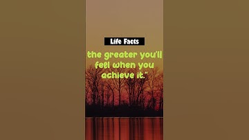 Life Facts || Appreciate your hard work