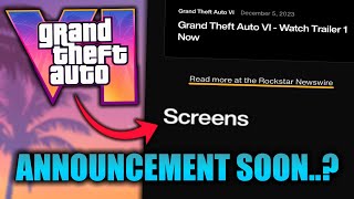 NEW GTA 6 Announcement Happening Soon? Let's Discuss...