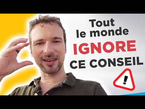 Tu vas ignorer ce conseil 🤷🏻‍♂️