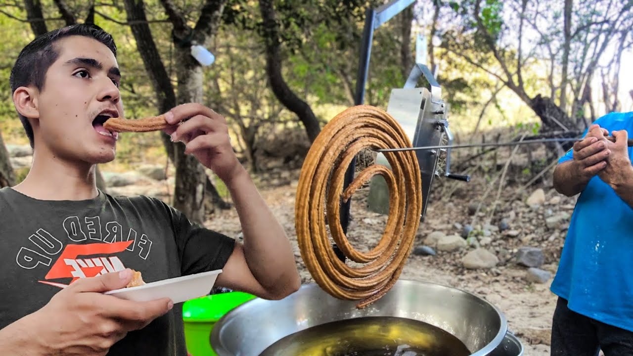 Churrero me REVELA SU RECETA SECRETA (Muy facil)
