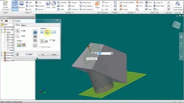 Học inventor siêu tốc - lệnh Extrud