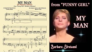 Barbra Streisand (My Man) Liberace Transcription - from movie &quot;Funny Girl&quot;