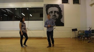 Swingout with Inside Turn Tutorial - geography, adv connection ideas, hand flipping