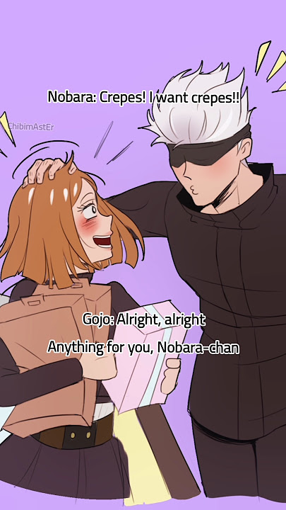 Gojo spoiling Kugisaki ✨️ #gojo  #jjk #nobara