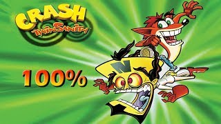 Crash Twinsanity 100% Walkthrough en Español (Todas las Gemas y Cristales)