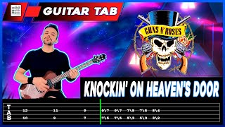 Video thumbnail of "【GUNS N' ROSES】[ Knockin' On Heaven's Door ] cover Dotti Brothers | LESSON | GUITAR TAB"