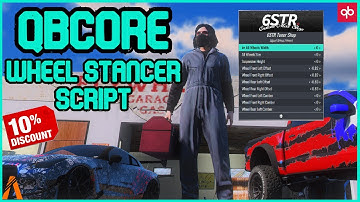 QBCore - 🚘**NEW** WheelStancer Script🚘| Tuff-WheelStancer Install and Showcase | FiveM Tutorial 2023