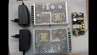 Reparatur von Schaltnetzteilen: Voltcraft, Meanwell, Digital Power, 5 auf einen Streich (026)