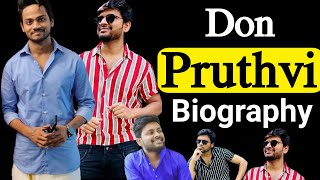 Pruthvi mukka biography | don pruthvi lifestyle | Software Developer Short Film Fame don pruthvi