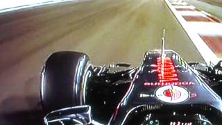 Lewis Hamilton wins Abu Dhabi grand prix Onboard Radio Live 2011 HQ HD