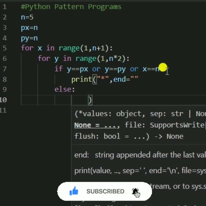 #python To print star pattern program in python #shorts #coding #python ...