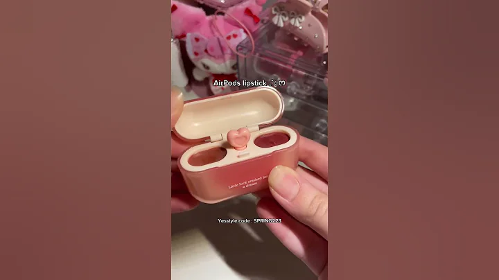 AirPod lipstick ! On @yesstyle Code - SPRING223#kbeauty #makeup #cbeauty #chinesemakeup #gogotales