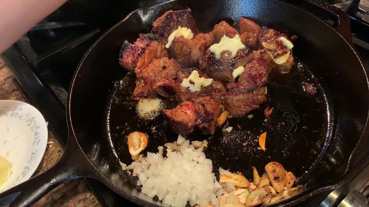 Sriracha Kabobs and Mash! Cast Iron Cooking! YouTube