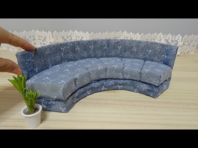 How to make a sofa Barbieやリカちゃん、ブライスが座れるソファー